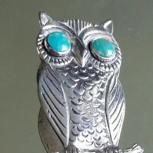 Vintage Owl Pin